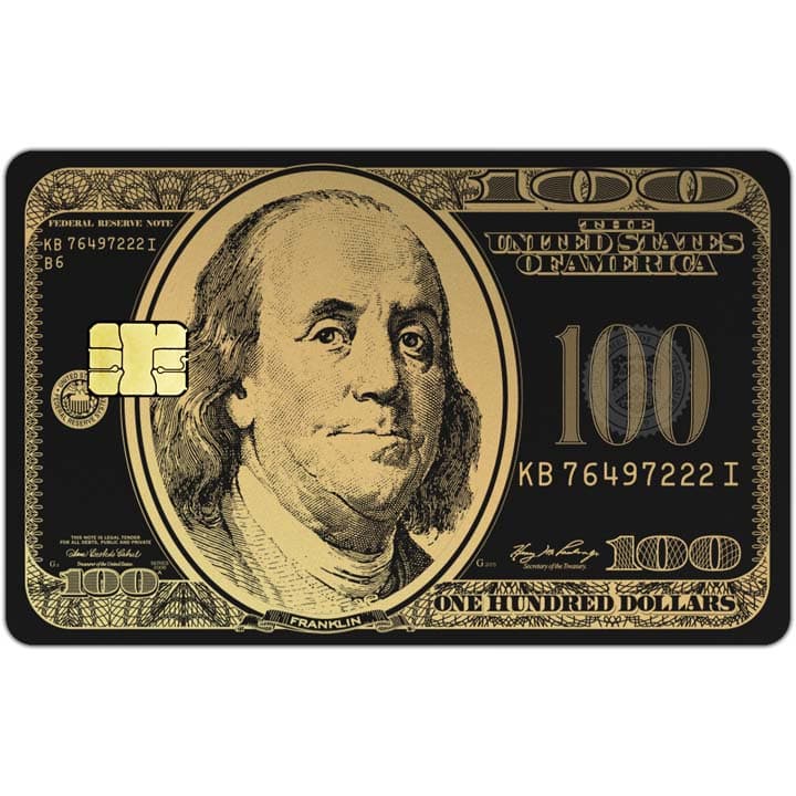 100 USD - Cartão em Metal