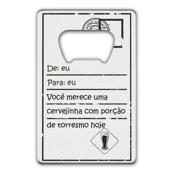 Abridor Cervejinha com Torresmo