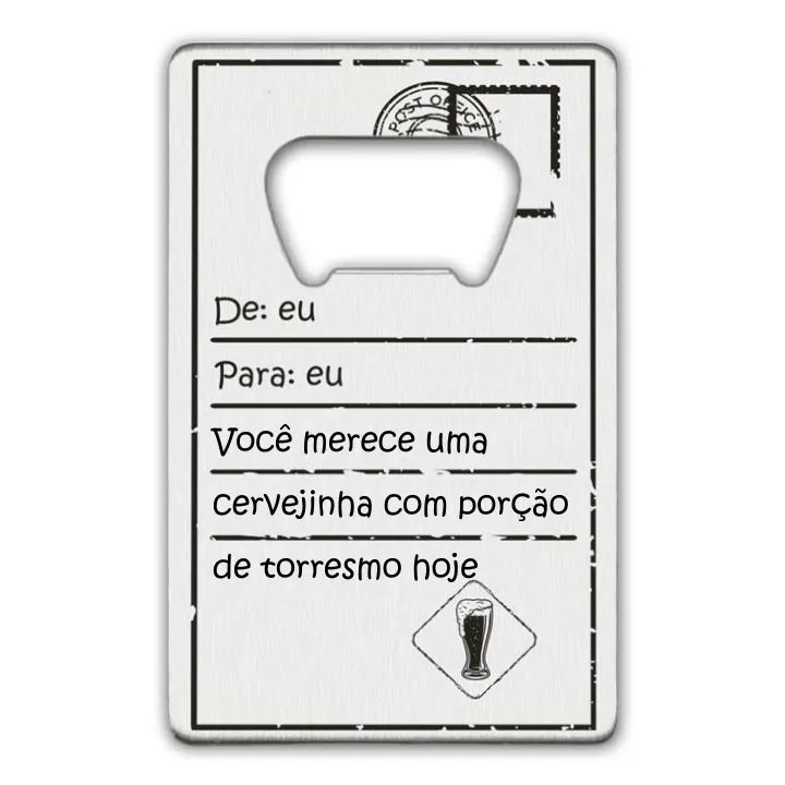 Abridor Cervejinha com Torresmo