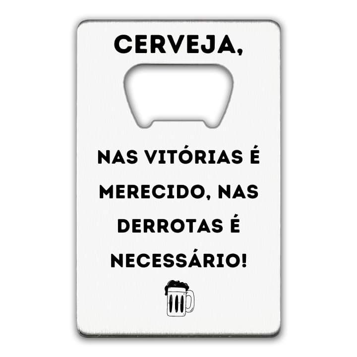 CERVEJA nas Vitórias e Derrotas