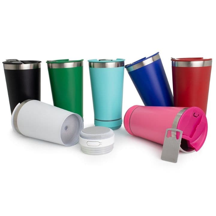 Copo Térmico c/ Caixa de Som