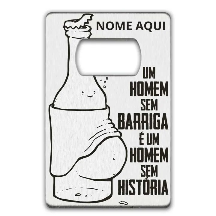 HOMEM SEM BARRIGA