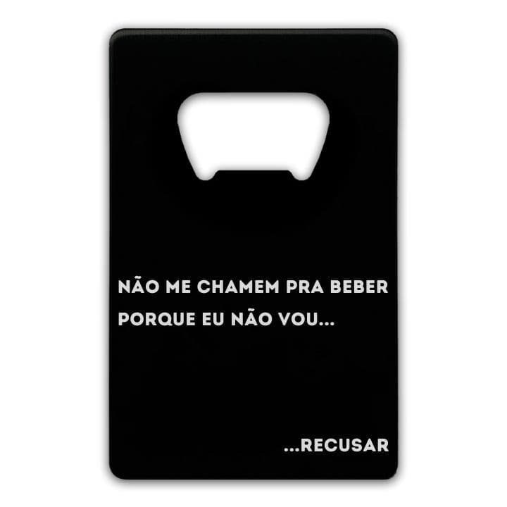NÃO VOU RECUSAR