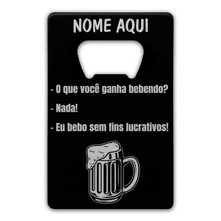 O que você ganha bebendo?