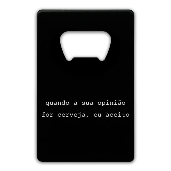 opinião e cerveja
