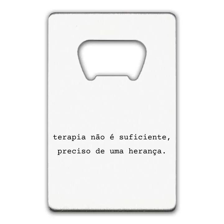 terapia não é suficiente